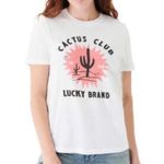 Lucky Brand  Cactus Club Crew Neck Tshirt Size Medium Photo 1