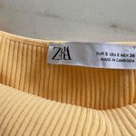 ZARA Strappy Knit Orange Top Photo 6