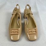 Liverpool ‎ Getty Slingback Block Heels Square Toe Dress Shoes Beige Women's 7.5M Photo 1