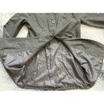 Basic Edge Clothing Gray Button Lined Pea Coat Wool Blend Women Size Medium Photo 6