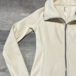 Lululemon Radiant II Jacket Womens 2 Light Ivory Full Zip Thumbhole Sweatshirt Photo 1