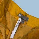 ASOS Petite Culotte Pants Mustard Yellow Wide-Leg Cropped Size 12 NWT Photo 2