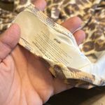 Aerie  Animal Print Wrap One Piece Bikini Tan Brown Cheetah Leopard small Photo 5