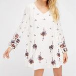 Free People Oxford Embroidered Shift Mini Dress Photo 0