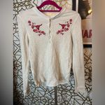 MOTHER THE ITTY BITTY LONG SLEEVE PRETTY HEART LOVER AND FIGHTER, M Red Size M Photo 1