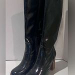 Leila Stone Vegan Black Patent Leather Cynira Knee Photo 5