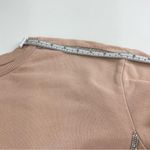 ZARA  Women Sweatshirt beigh Peach with rhinestones Size M Photo 10