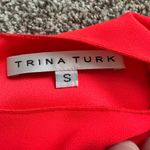 Trina Turk  neon coral pink sleeveless top size S Photo 5