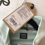 prAna Ice Flow Half Zip Pullover Thumbholes Zip Pocket Frost Blue XS Photo 6