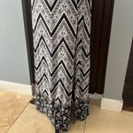 Three Pink Hearts  floral chevron halter maxi dress Photo 5