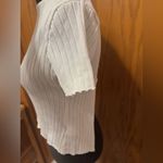 Isalis  Ribbed top curved hem cut out back size medium Photo 7