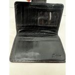 Brighton Vintage  Brown Checkbook Wallet Bifold Croc &‎ Pebble Leather Photo 4