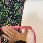 Handmade VINTAGE PARISIAN DRESS SZ SMALL FLORAL PATTERN W OLD CARS POLYESTER Photo 9