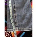 Ariat Medium Wash Embroidery Denim Jeans Low Rise Straight Size 29L Zip Logo Photo 8