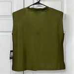 Badgley Mischka  Olive/Lime Shoulder Pad
Top(Size Small) Photo 2