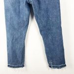 Judy Blue  Blue Denim Straight Fit Ripped Distressed High Rise Jeans, Size 28 Photo 11