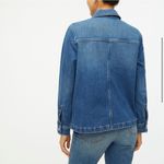 J.Crew  Denim Oversize Chore Jean Utility Jacket with Pockets Size XXS Photo 1
