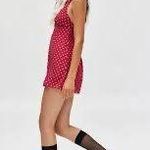 Urban Outfitters Polka Dot Red  romper Photo 2