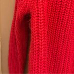 American Eagle Jegging Sweater Red Medium Photo 4