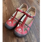 Jambu JBU By  Shoes Womens 7.5 Charley Encore TStrap Mary Jane Flats Red Leather Photo 1