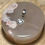 Pandora Authentic  Silver Heart Love Dangle Charm Bead Photo 1