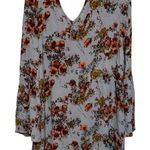 Mossimo Supply Co . Women's/Teen's Blue Floral Boho Flowy Chic Mini Dress Size XS Photo 0
