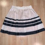 Anthropologie Odille Ivory and Grosgrain Four-If-By-Sea Skirt Photo 0