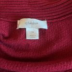 cj banks  One Piece Sweater + Cardigan Burgundy Size 1X Photo 4