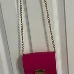 Deluxity Mini Pink Jelly Purse With Gold Chain Y2K Photo 0