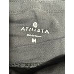 Athleta  Black Mesh Panel Leggings Size M Photo 5