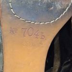 Anthropologie No. 704b patent bronze cork wedge sandal 39.5 Women’s Size 9.5 Photo 6