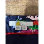 Boden Floral Pencil Skirt Sz 10R Blue‎ Multicolor Colorful Preppy Office Photo 3