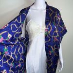 Val Mode‎ Vintage Lingerie Slip and Robe Set White Size M Photo 3