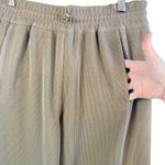 Lululemon  Softstreme Ribbed Wide Leg Pants Sz S Tan‎ Modal Lounge Yoga Pull On Photo 10