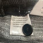 Akris Punto  Mara Black Silver Check Jersey Full Length Pant Photo 10