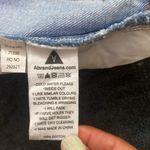 ABRAND A High Relaxed Shorts Distressed Vintage Blue size 24 Photo 9