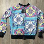 Fun Jacket/Blazer by Juliet Size M/L Blue Photo 0