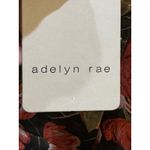 Adelyn Rae  Claris Mini Dress Pink Black Floral Puff‎ Sleeve Party Size Medium Photo 9