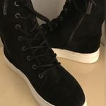 JSlides J/Slides women black suede Torrie platform sneaker boots US 9.5 Photo 4