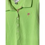 Lilly Pulitzer Vintage White Label Lilly Pulitizer Women’s Kelly Light Green Sleeveless Polo XL Photo 1