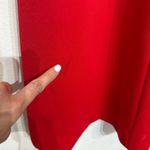 Cari Lu by Sherri Classics Red 70's Dagger Point Collar Midi Dress Sz 10 Photo 4