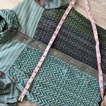 KOOS couture van den akker wearable art lagenlook blouse‎ button down crinkle Photo 3