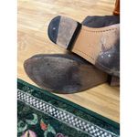 Tory Burch  Women’s Elyse Brown Leather Moto Biker Boots Ankle Boots Size 9m Photo 6