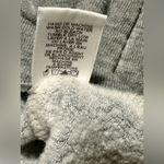 Wildfox Sweatshirt Hoodie Women’s Small Gray Oversized Lace Up Hutton USA Made Photo 10