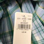 Aerie Women's Plaid Pleated Skirt Blue & Green US Medium New with Tags NWT Photo 2