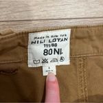 Nili Lotan Cropped French Military Pant Caramel Jogger Size 6 Photo 2