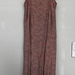 Rails  Frida Midi Dress Rose Spotted Wedding Spring Summer Ruffle Flowy Size M Photo 5