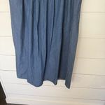 Woman Within Women’s 16W Blue Ruffle Maxi Dress Plus Size Photo 5