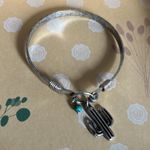 Southwestern Mixed Lot Turquoise Howlite Stretch Bangle Bracelets Set Blue Photo 5