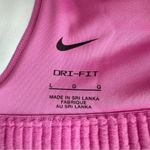 Nike  Victory Shape 2.0 Sports Bra Womens Size Large Pink White Padded Support Photo 12